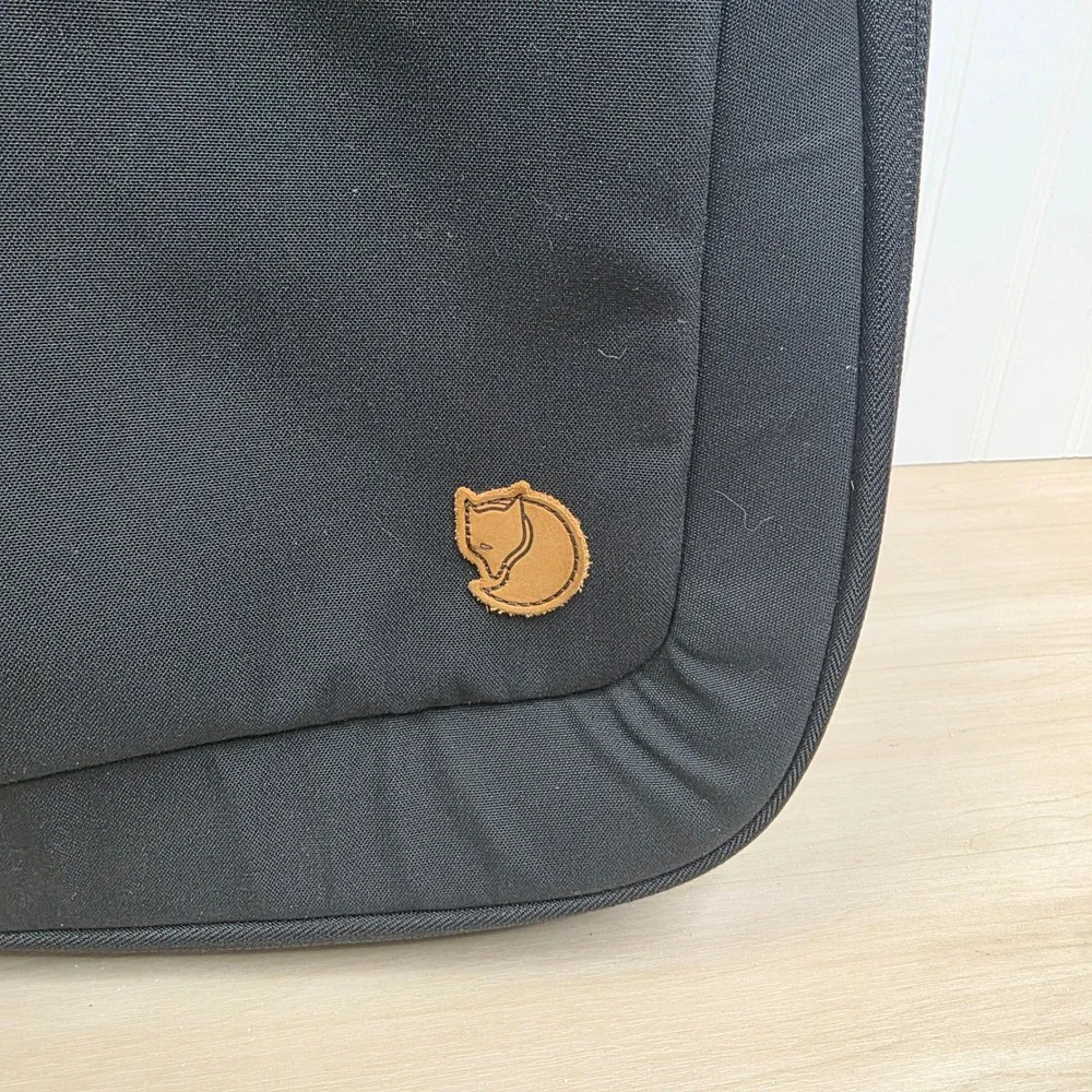 Fjallraven Raven 28L Backpack Black G-1000 Heavy Duty Laptop Bag Mens